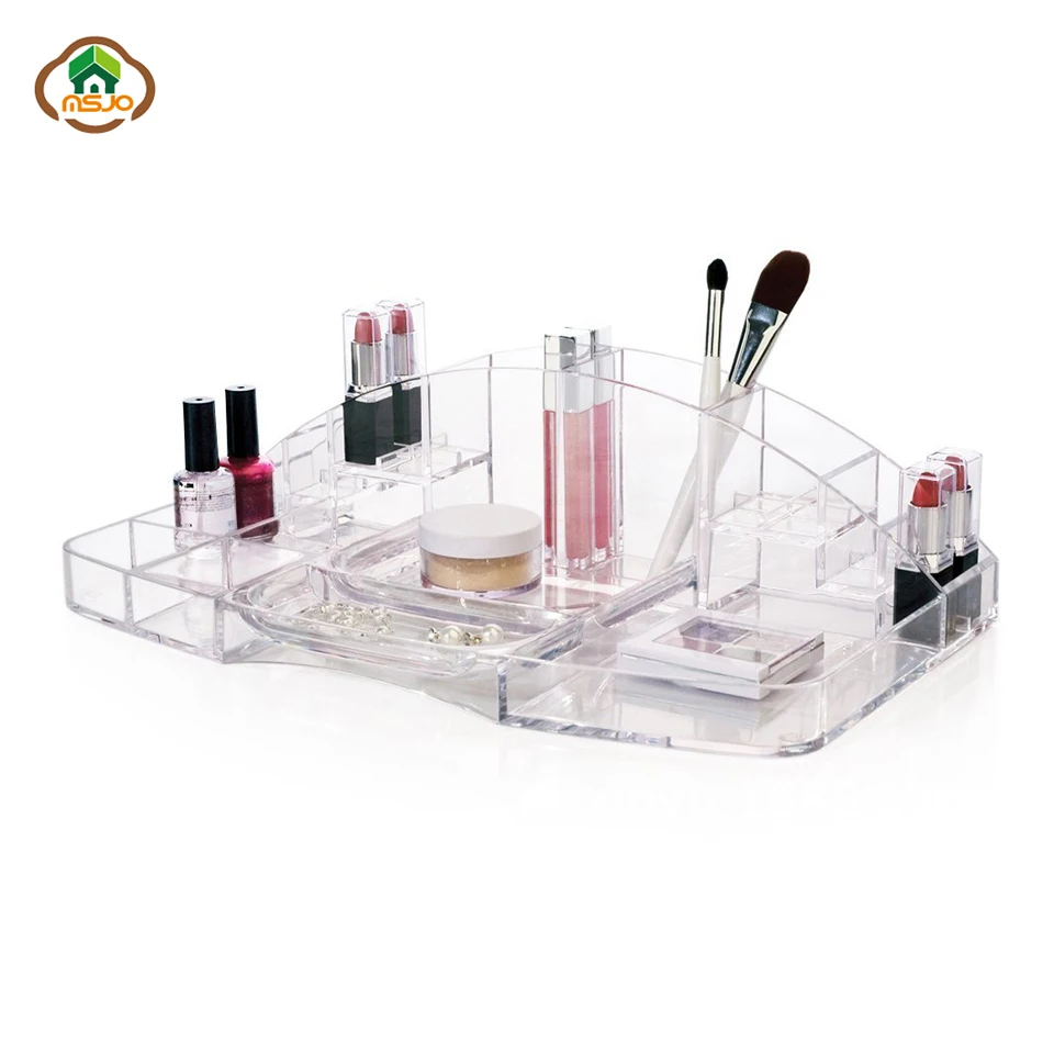 Msjo Makeup Organizer Clear Acrylic Storage Case Nail Polish Lipstick Cosmetic Cotton Storage Boxes Bins Make up Organizers
Msjo Makeup Organizer Clear Acrylic Storage Case Nail Polish Lipstick Cosmetic Cotton Storage Boxes Bins Make up Organizers