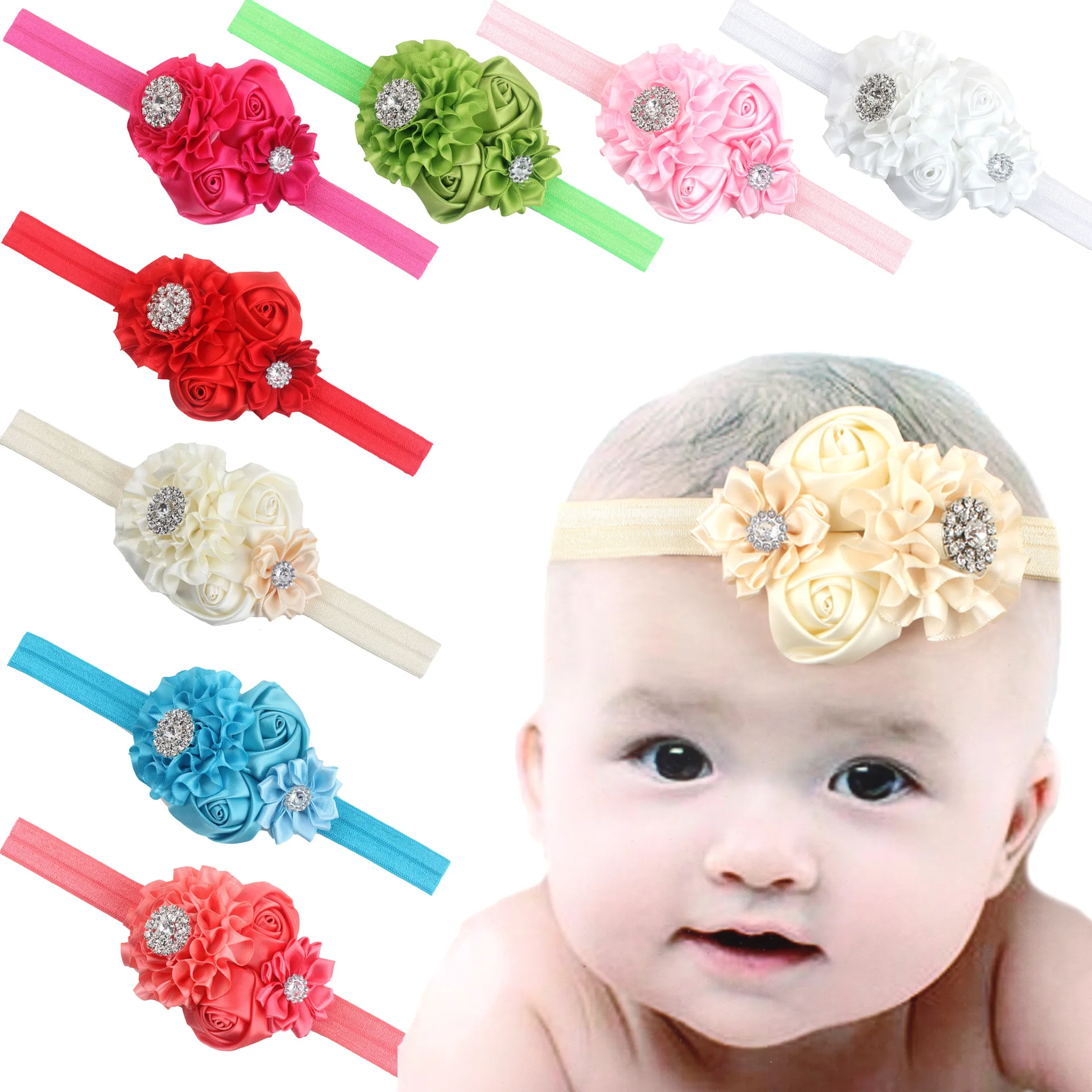 baby headband newborn rhinestone elastic girls Headband baby Tiara hair band Photography Props children girls hair accessories
baby headband newborn rhinestone elastic girls Headband baby Tiara hair band Photography Props children girls hair accessories