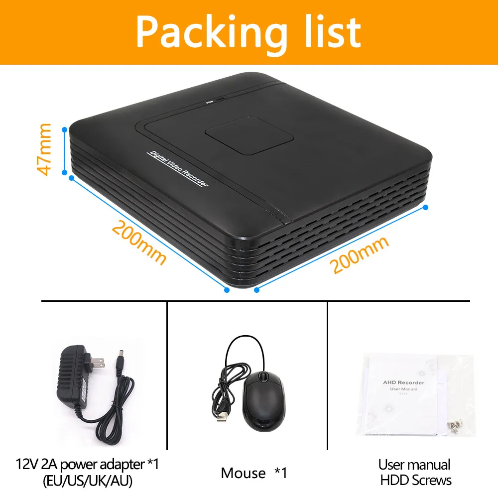 H.265+ 16ch*5.0MP/4MP/3MP NVR Network Vidoe Recorder Intelligent analysis 1080P/720P IP Camera with SATA cable ONVIF CMS XMEYE
H.265+ 16ch*5.0MP/4MP/3MP NVR Network Vidoe Recorder Intelligent analysis 1080P/720P IP Camera with SATA cable ONVIF CMS XMEYE