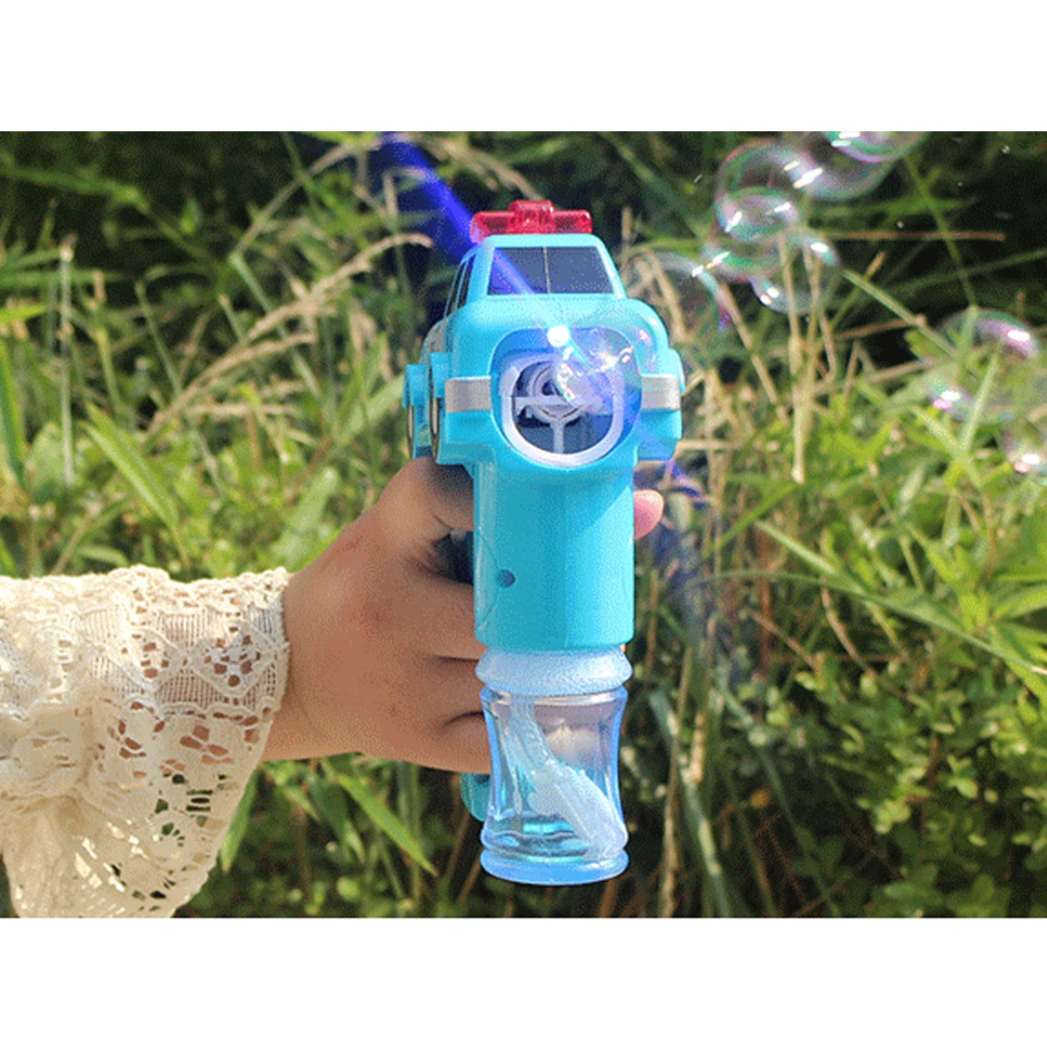Funny Cute Electric Bubble Maker Machine Blower Gun Toy for Children Kids Boys Girls Yard Garden Park Outdoor Play Bubble Blow
Funny Cute Electric Bubble Maker Machine Blower Gun Toy for Children Kids Boys Girls Yard Garden Park Outdoor Play Bubble Blow