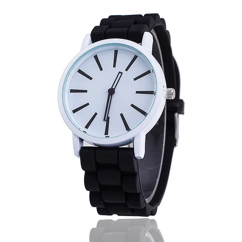 Fashion Women Silicone Watch Hot Casual Quartz Watch Ladies Wrist Watch Relogio Feminino Montre Femme Gift P000330