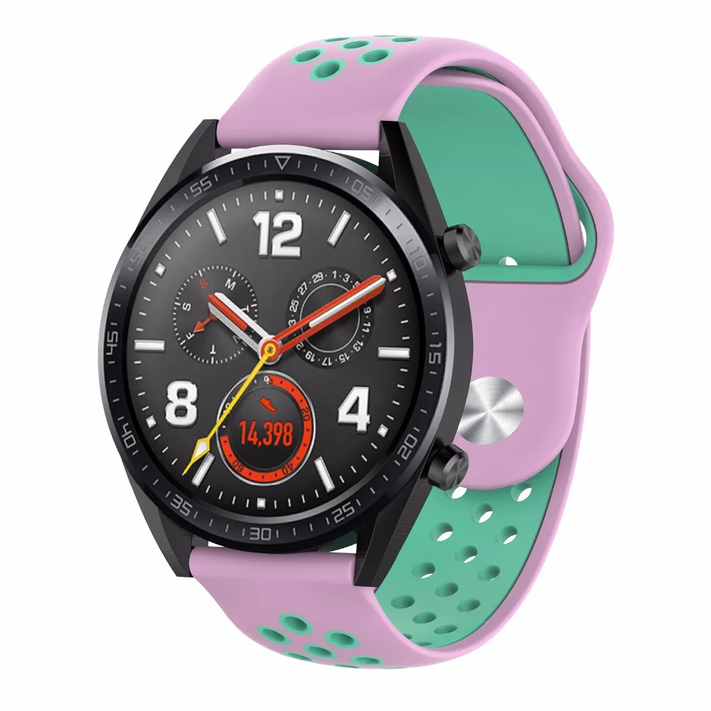 Tschick Smart Watch Band Wrist Watchband Silicone Replacement Strap for Huawei GT/for Honor Magic/Ticwatch Pro | Наручные часы