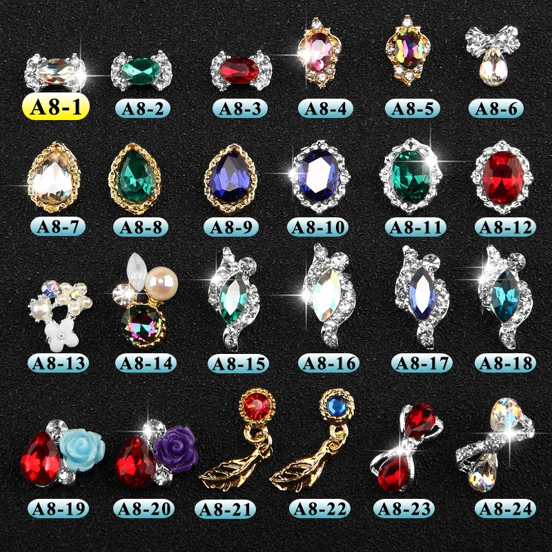 2021 New 100pcs Crystal Colourful Nail Rhinestone Alloy Nail Art Decorations Glitter DIY Bows Oval Japan Nail Jewelry Pendant #
2021 New 100pcs Crystal Colourful Nail Rhinestone Alloy Nail Art Decorations Glitter DIY Bows Oval Japan Nail Jewelry Pendant #