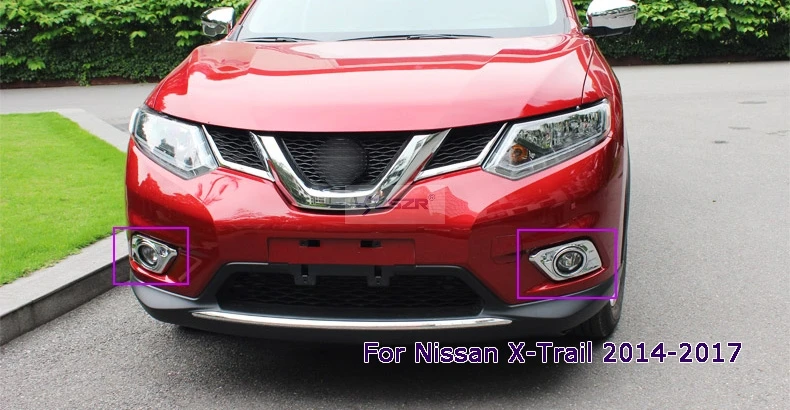 For Nissan X-Trail 2014-2017 One Pair Chrom Silver ABS Front Fog lamps /lights Shell Z2ADA010
For Nissan X-Trail 2014-2017 One Pair Chrom Silver ABS Front Fog lamps /lights Shell Z2ADA010