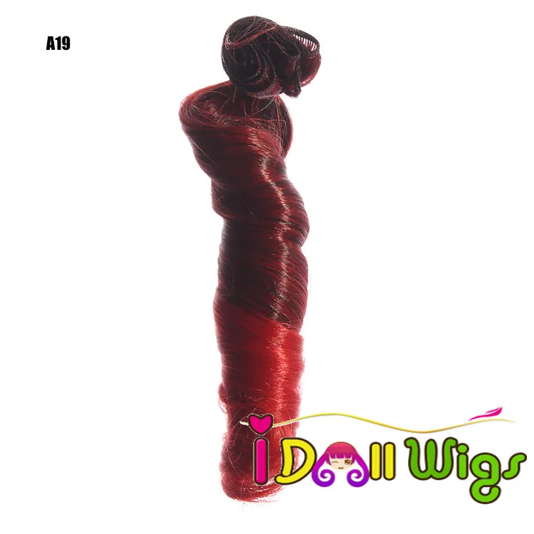 DIY Doll Wigs High Temperature Wire Handmade Red Green Brown White Black Curly Hair Peice for All Doll
DIY Doll Wigs High Temperature Wire Handmade Red Green Brown White Black Curly Hair Peice for All Doll