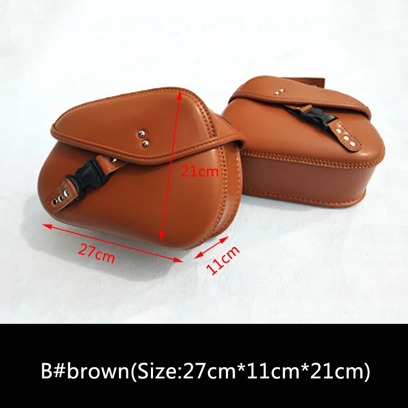 2019 Brand New Motorcycle Vintage Saddle Bags PU Leather Motorbike Side Tool Tail Bags Luggage Storage for Harley Universal
2019 Brand New Motorcycle Vintage Saddle Bags PU Leather Motorbike Side Tool Tail Bags Luggage Storage for Harley Universal