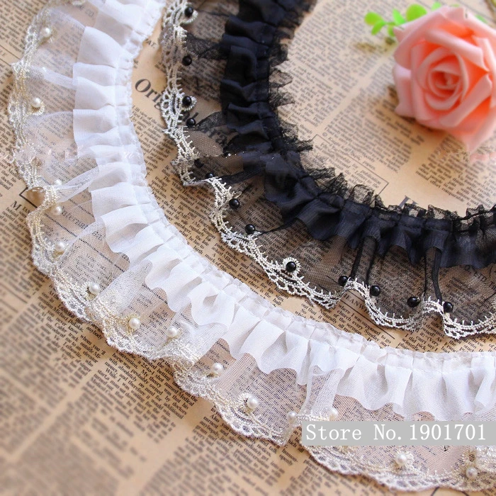 Free shipping, 7CM Garment Material White Ruffled Lace Beading Trim Crafts/ DIY Sewing
Free shipping, 7CM Garment Material White Ruffled Lace Beading Trim Crafts/ DIY Sewing