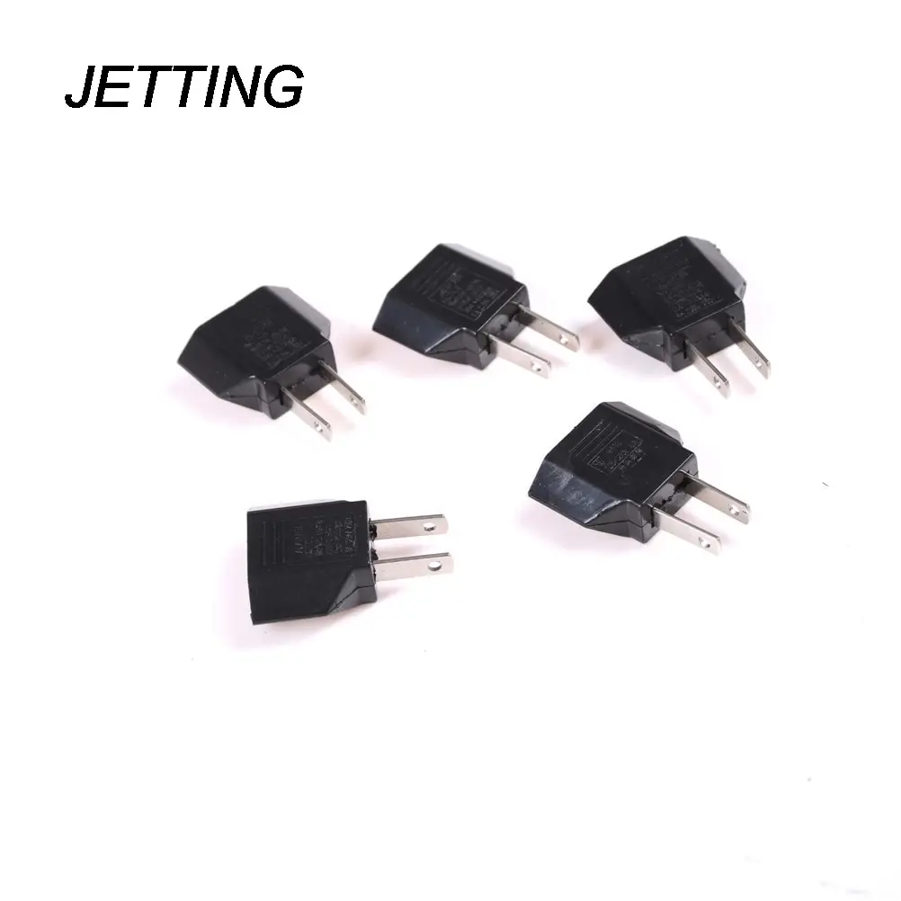 JETTING EU Euro Europe to US USA AC Power Plug Travel Converter Adapter Charger Wholesale Home Tools High Quality 5Pcs/set
JETTING EU Euro Europe to US USA AC Power Plug Travel Converter Adapter Charger Wholesale Home Tools High Quality 5Pcs/set