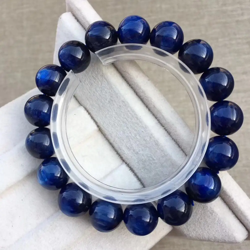 Natural Blue Kyanite Round Beads Bracelet Women Men Stretch Cat Eye Effect 12mm 11mm 10mm 9mm 8mm Stone AAAAA
Natural Blue Kyanite Round Beads Bracelet Women Men Stretch Cat Eye Effect 12mm 11mm 10mm 9mm 8mm Stone AAAAA