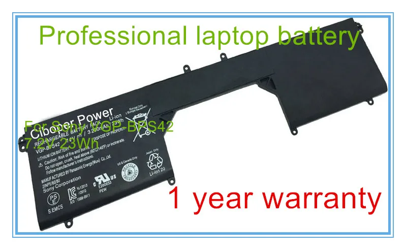 Оригинальный аккумулятор для ноутбука bps42, для 11A SVF11N14SCP SVF11N15SCP SVF11N18CW, 7,2 в 23WH, бесплатная доставка
Оригинальный аккумулятор для ноутбука bps42, для 11A SVF11N14SCP SVF11N15SCP SVF11N18CW, 7,2 в 23WH, бесплатная доставка