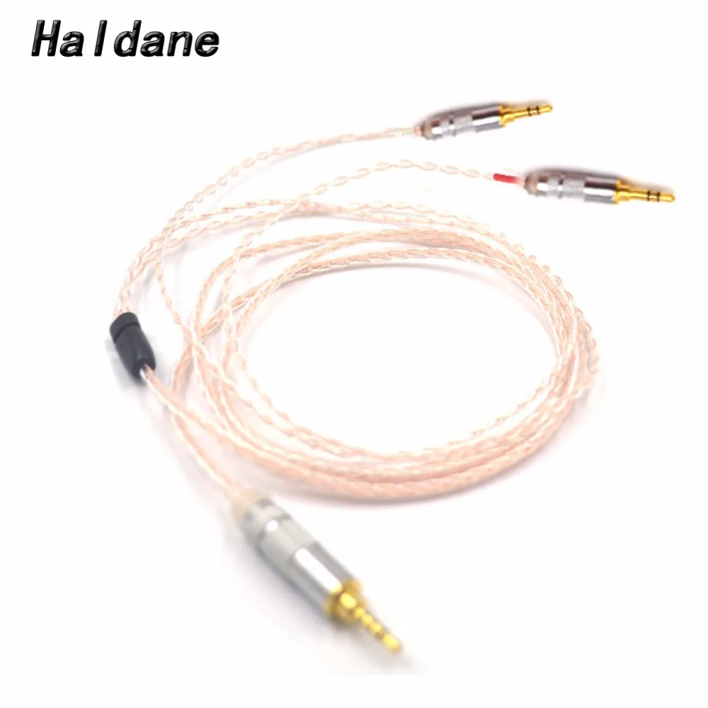 Free Shipping Haldane 3.5/2.5/4.4 Balanced 8core Litz braid Headphone Upgrade Cable for MDR-Z7 Z7M2 MDR-Z1R D600 D7100 Headphone
Free Shipping Haldane 3.5/2.5/4.4 Balanced 8core Litz braid Headphone Upgrade Cable for MDR-Z7 Z7M2 MDR-Z1R D600 D7100 Headphone