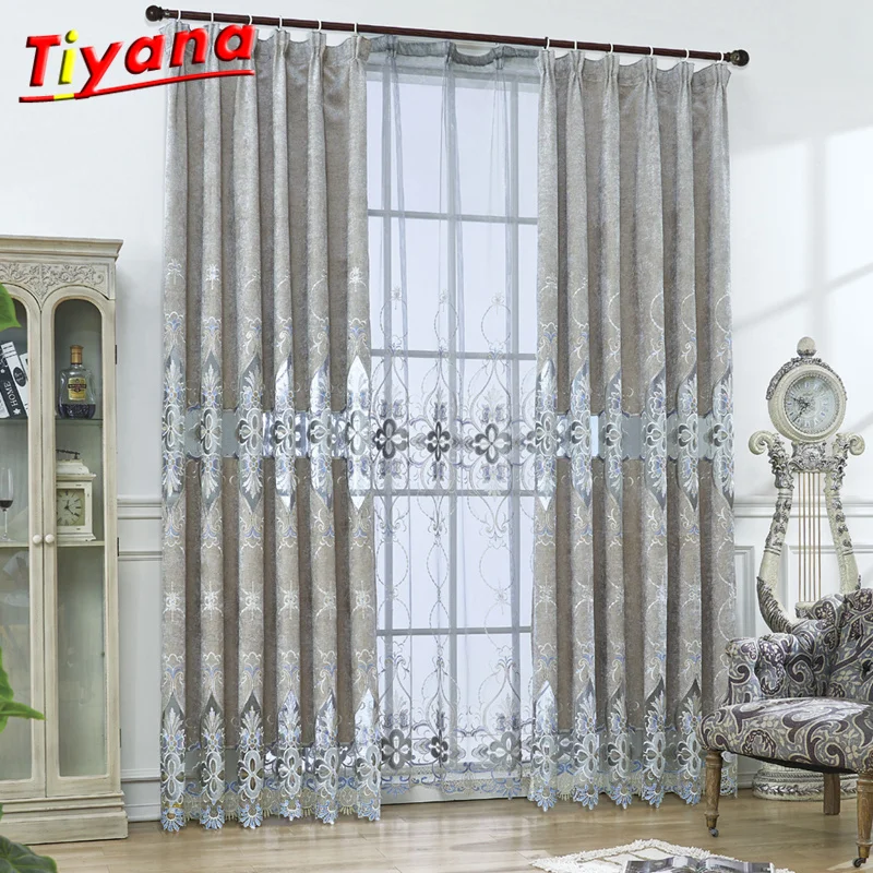 Embroidered European Grey Royal Luxury Curtains for Bedroom Window Curtains for Living Room Elegant Drapes Curtains X-WP078#30
Embroidered European Grey Royal Luxury Curtains for Bedroom Window Curtains for Living Room Elegant Drapes Curtains X-WP078#30