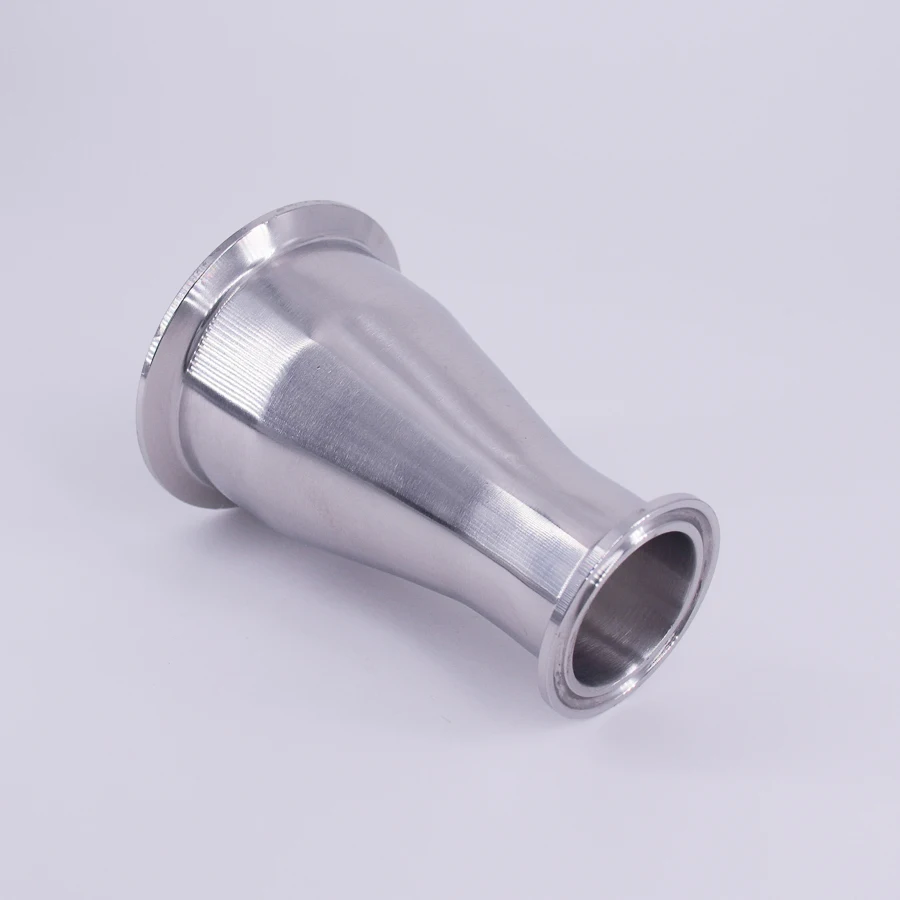 63mm to 38mm 1.5" Pipe OD 2.5" to 1.5" Tri Clamp Reducer SUS 304 Stainless Sanitary Pipe Fitting Homebrew
63mm to 38mm 1.5" Pipe OD 2.5" to 1.5" Tri Clamp Reducer SUS 304 Stainless Sanitary Pipe Fitting Homebrew