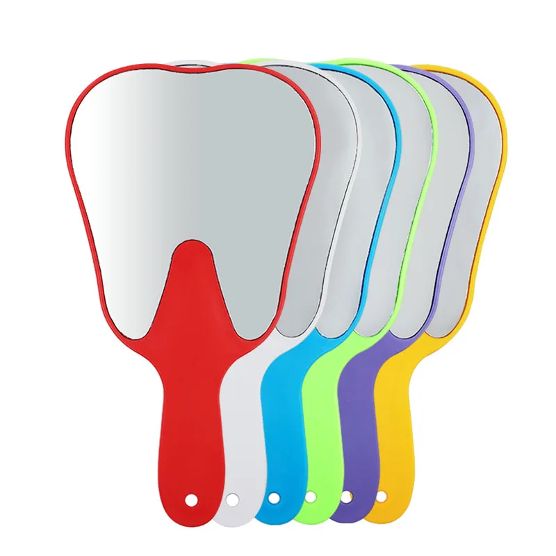 1pc Dental Teeth Shape Model Mirror Tooth Shape Glass Mirror High Quality Dental Gift Oral Teeth Care Hand Use Tools
1pc Dental Teeth Shape Model Mirror Tooth Shape Glass Mirror High Quality Dental Gift Oral Teeth Care Hand Use Tools