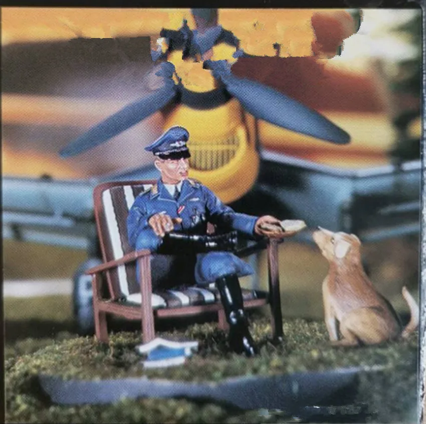 1/35 модельная фигурка из смолы разобранный Неокрашенный комплект 882 (без самолета)