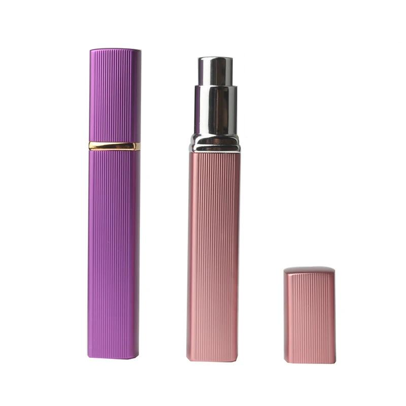 6 color Metal Case Glass Tank 12ml Perfume Bottle Aluminum Nozzle Spray Refillable Bottles1pcs
6 color Metal Case Glass Tank 12ml Perfume Bottle Aluminum Nozzle Spray Refillable Bottles1pcs