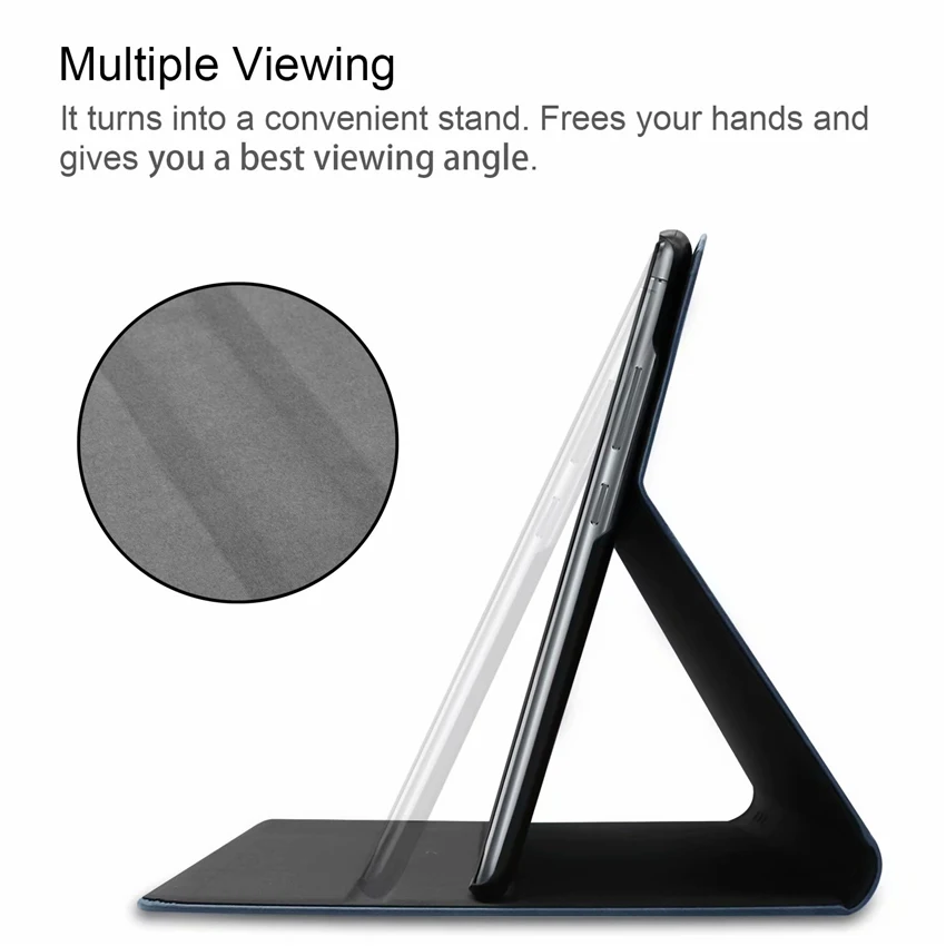 Тонкий чехол для Huawei MediaPad M5 Lite 10 Mediapad L09 W09 1 дюйма PU умный чехол-подставка планшета