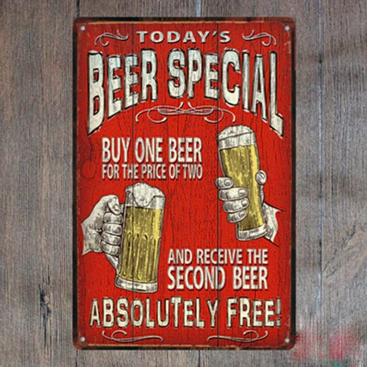 Keep calm and drink free специальные жевательные бочки пивной кофе бар знак жестяная