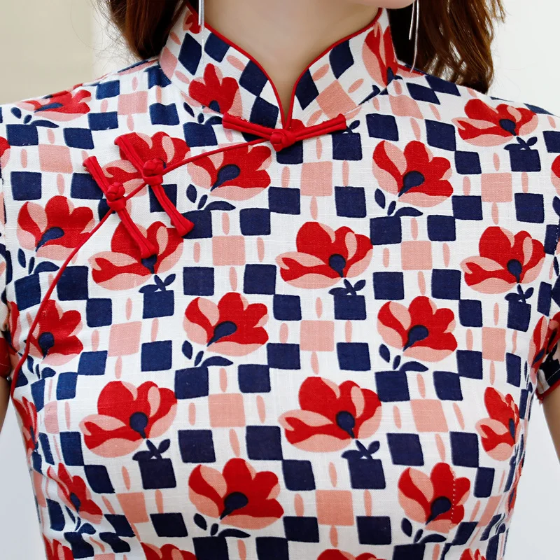 Fashion Summer Womens Shirt Tops Vintage Chinese style Lady Blouse Short Sleeve Button Top Mujer Camisa Size S M L XL XXL XXXL
Fashion Summer Womens Shirt Tops Vintage Chinese style Lady Blouse Short Sleeve Button Top Mujer Camisa Size S M L XL XXL XXXL
