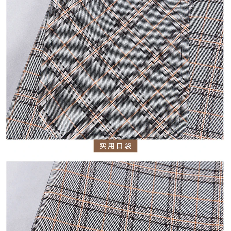 AKSLXDMMD 2019 New Spring Striped Plaid Blazer Coat Women Casual Long Sleeve Outwears Ladies Blazer Button Loose Coat YR123
AKSLXDMMD 2019 New Spring Striped Plaid Blazer Coat Women Casual Long Sleeve Outwears Ladies Blazer Button Loose Coat YR123