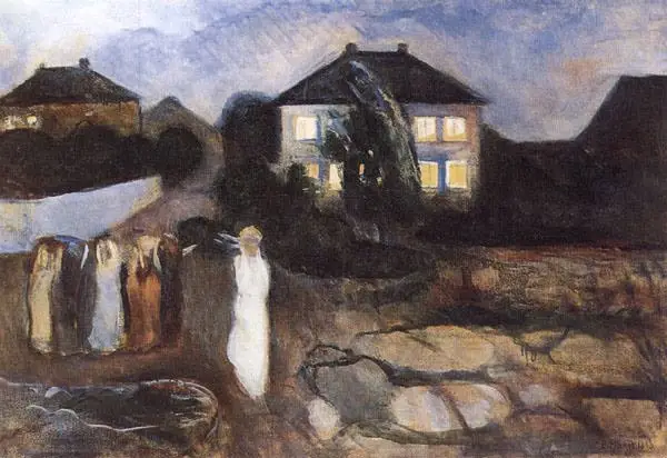 

Картина маслом на льняном холсте, the storm, 1893 Эдвард мунч, 100% ручная работа, абстрактная картина маслом, картина маслом