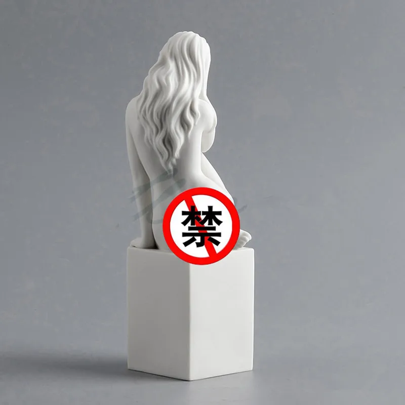 European Ceramic Nude Sitting Female Sculpture Modern Body Art Statue Abstract Fiery Girl Figurine Home Decoration R1776
European Ceramic Nude Sitting Female Sculpture Modern Body Art Statue Abstract Fiery Girl Figurine Home Decoration R1776