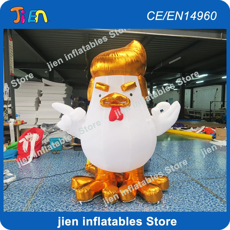 free air shipping inflatable Trump rooster cock Chicken inflatable cartoons, usa gold Donald Trump rooster cock inflatable model
free air shipping inflatable Trump rooster cock Chicken inflatable cartoons, usa gold Donald Trump rooster cock inflatable model