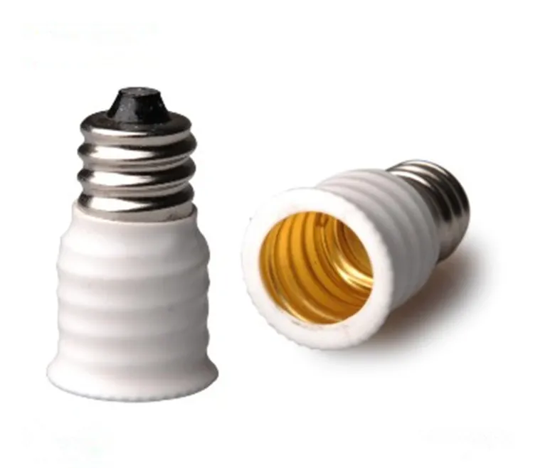 100pcs E12 to E14 LED Socket adapter lamp base E12-E14 Converter Extender bulb base lamp holder Free Shipping With Tracking No
100pcs E12 to E14 LED Socket adapter lamp base E12-E14 Converter Extender bulb base lamp holder Free Shipping With Tracking No