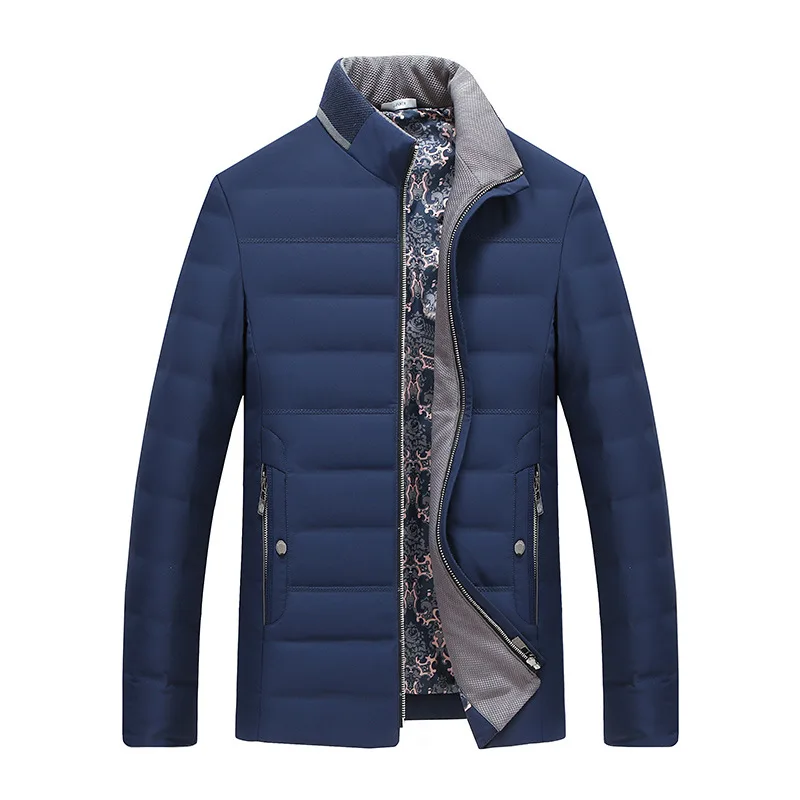 New 2018 autumn winter down coat men stand collar thick warm white duck down jacket male outerwear plus size M - 7XL
New 2018 autumn winter down coat men stand collar thick warm white duck down jacket male outerwear plus size M - 7XL