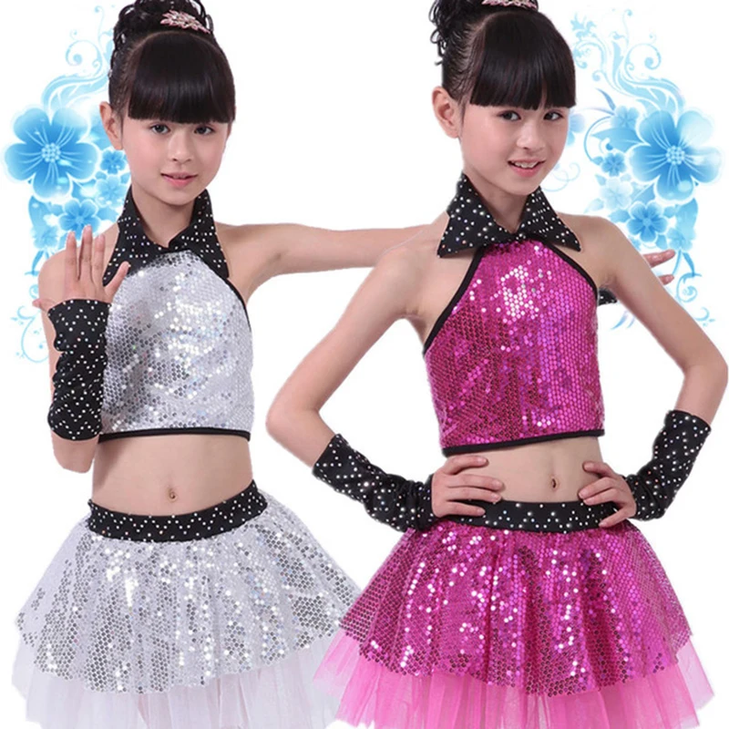 Children Sequin Jazz Dance Modern Dance Costume Fashion Jazz Waltz Dancing Dress Stage Show Dresses
Children Sequin Jazz Dance Modern Dance Costume Fashion Jazz Waltz Dancing Dress Stage Show Dresses