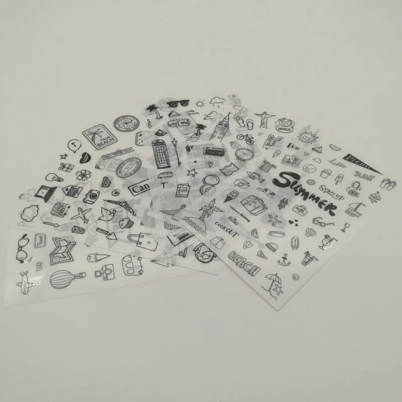 6pcs Travel sticker pvc diy decoration sticker for album scrapbooking stationery sticker gift for kids
6pcs Travel sticker pvc diy decoration sticker for album scrapbooking stationery sticker gift for kids