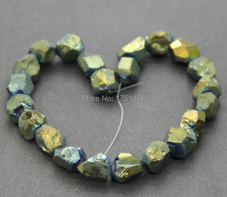 Mystic Titanium Quartz Crystal Rough Nugget beads, Matt Druzy Shape Semi-finished Products Natural Crystal Spinal Cord Beads
Mystic Titanium Quartz Crystal Rough Nugget beads, Matt Druzy Shape Semi-finished Products Natural Crystal Spinal Cord Beads