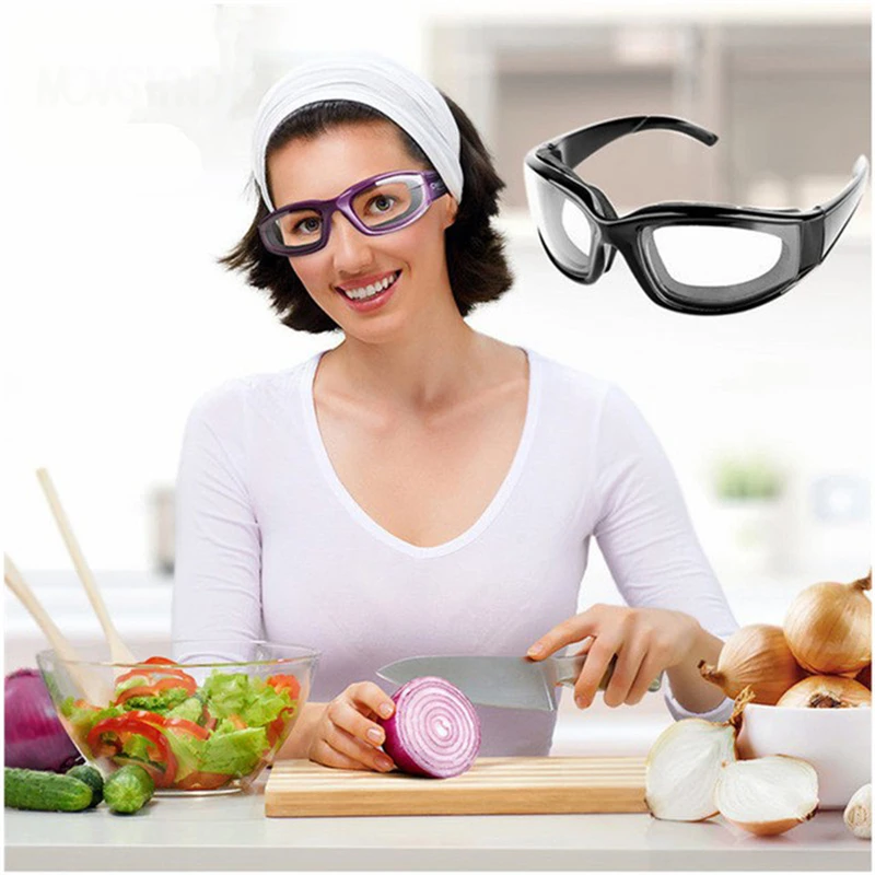 Safely Tearless Kitchen Onion Goggles Eye Glasses Onions Chopping Tears Free Protector Kitchen Cooking Tools
Safely Tearless Kitchen Onion Goggles Eye Glasses Onions Chopping Tears Free Protector Kitchen Cooking Tools