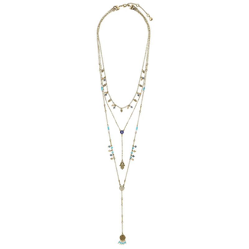 Brand Glass Acrylic Colorful Long Multilayer Detachable Necklace Chain Long Necklace Retro Accessories Jewelry
Brand Glass Acrylic Colorful Long Multilayer Detachable Necklace Chain Long Necklace Retro Accessories Jewelry