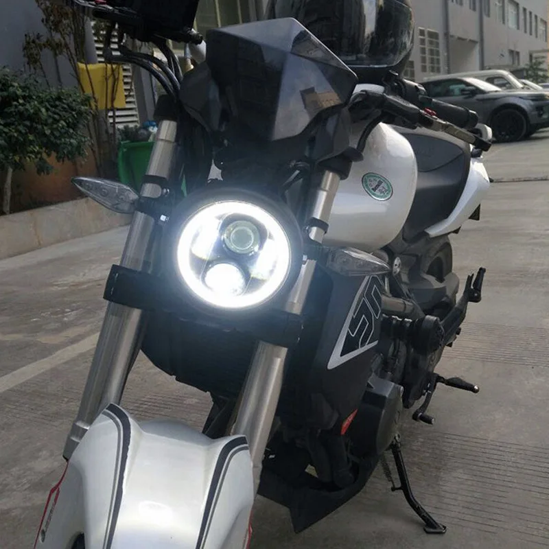 FADUIES 5.75 inch Led headlight halo Ring white DRL Angel eye For bike Sportster Touring - Super Glide Dyna 5 3/4
FADUIES 5.75 inch Led headlight halo Ring white DRL Angel eye For bike Sportster Touring - Super Glide Dyna 5 3/4