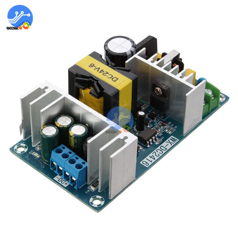 AC-DC Power Supply Module AC 100-240V to DC 24V Max 9A 150w Switching Power Supply Buck Step-down Board Adapter kit
AC-DC Power Supply Module AC 100-240V to DC 24V Max 9A 150w Switching Power Supply Buck Step-down Board Adapter kit