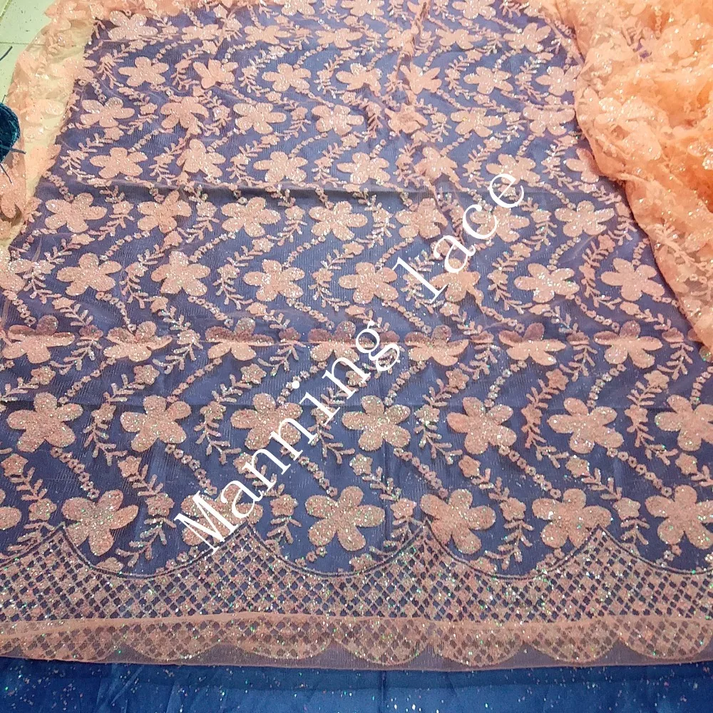 MYFZ-1368 African flickering lace fabric! Gorgeous floral French wedding dresses and lace
MYFZ-1368 African flickering lace fabric! Gorgeous floral French wedding dresses and lace
