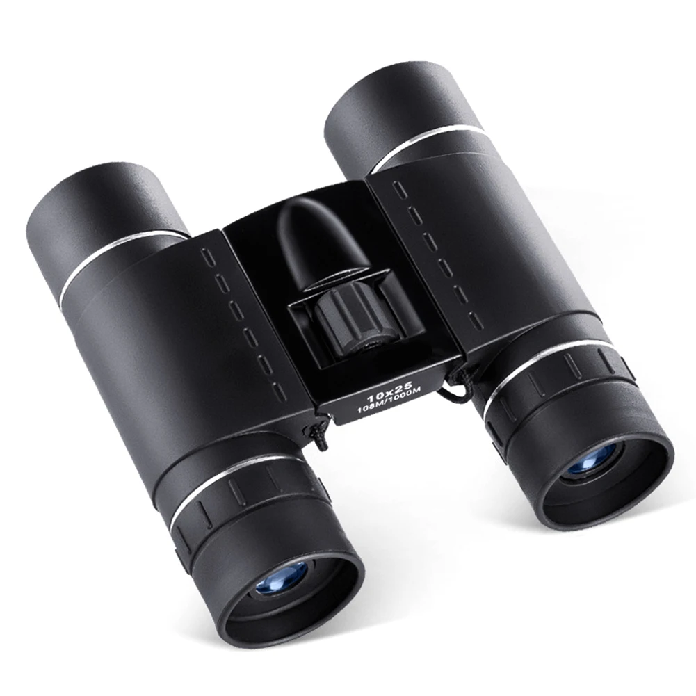 Children Birdwatching Mini Binocular Portable Hiking Lightweight Foldable Gift 10X25 Sports Zoom Telescope Hunting Long Range |