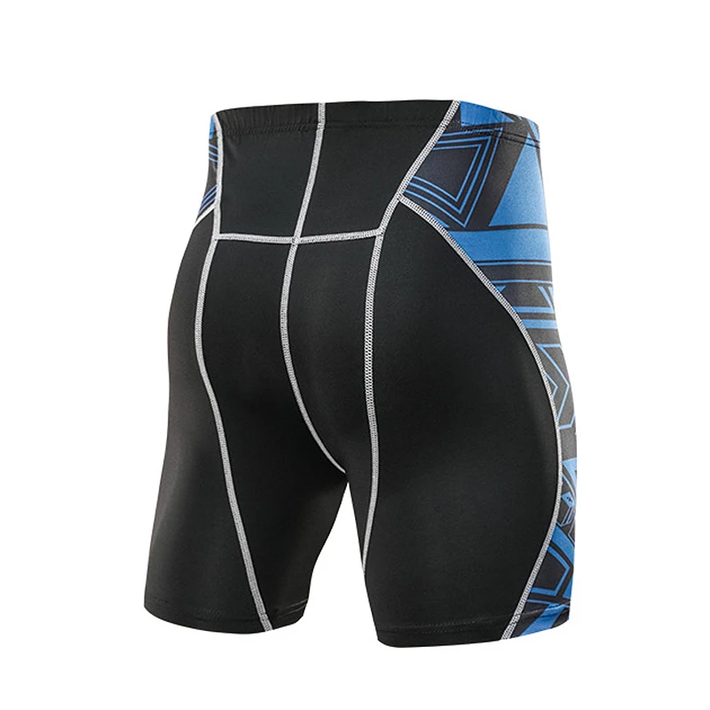Fitness Printing Sport Shorts Men Tight Running Quick Drying Male Compression Training Gym 3XL | Спорт и развлечения