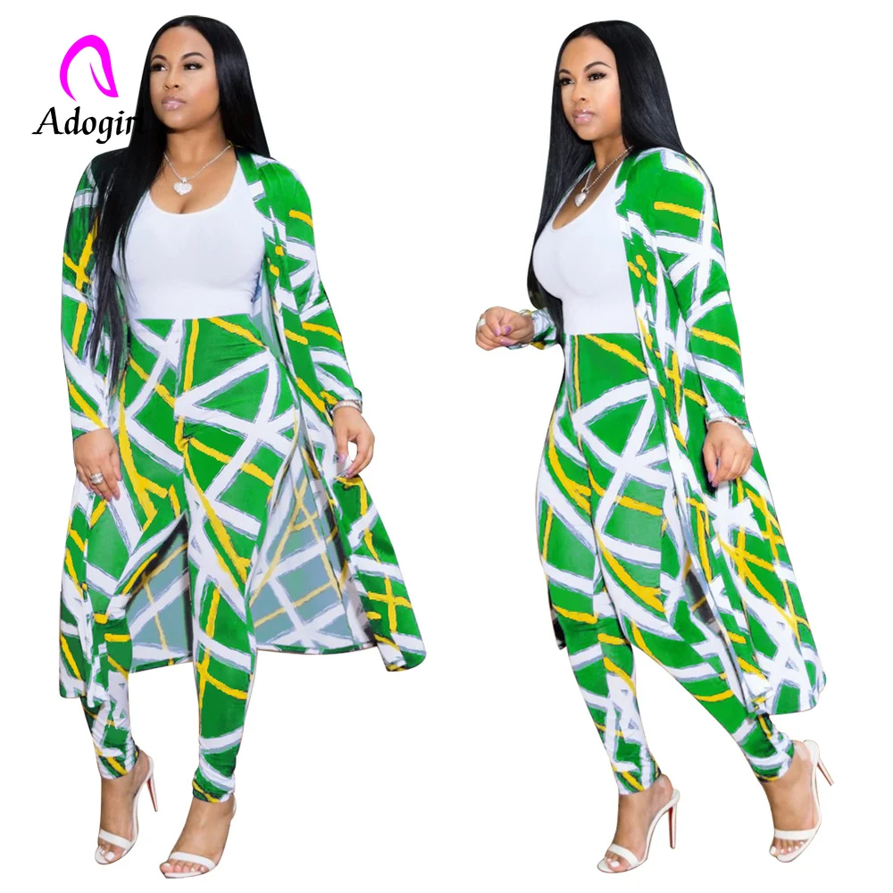 Adogirl 2 Pieces Set Sexy Autumn Women Set 2019 Female Tops Floral Print Long Sleeve Cardigan Bodycon Stripe Elastic Waist Pants
Adogirl 2 Pieces Set Sexy Autumn Women Set 2019 Female Tops Floral Print Long Sleeve Cardigan Bodycon Stripe Elastic Waist Pants