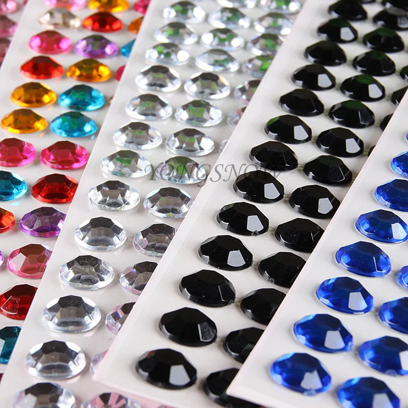 504pcs/set 6mm Acrylic Diy Decal Mobile PC Art Bling Rhinestone Self Adhesive Scrapbooking Car Stickers Bags Shoe Decoration
504pcs/set 6mm Acrylic Diy Decal Mobile PC Art Bling Rhinestone Self Adhesive Scrapbooking Car Stickers Bags Shoe Decoration