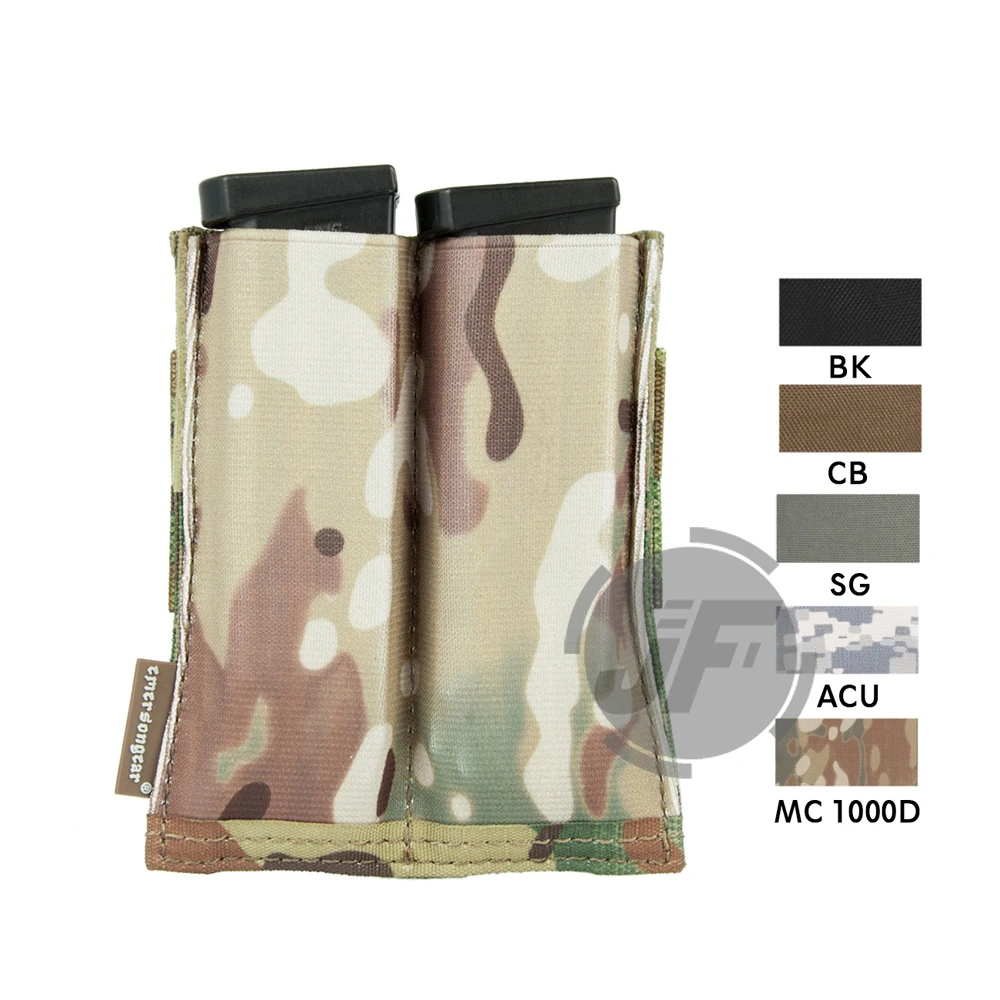 Emerson Tactical Fast Draw MOLLE / PALS EmersonGear High Speed Double Open Top 9mm .45 caliber Mag Pouch Holster
Emerson Tactical Fast Draw MOLLE / PALS EmersonGear High Speed Double Open Top 9mm .45 caliber Mag Pouch Holster