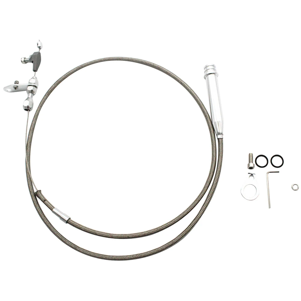 ROD SBC TRANSMISSION HOT #6051 KICKDOWN CABLE 700R4 BBC BRAIDED STAINLESS DETENT 700R4 STAINLESS BRAIDED KICKDOWN CABLE
ROD SBC TRANSMISSION HOT #6051 KICKDOWN CABLE 700R4 BBC BRAIDED STAINLESS DETENT 700R4 STAINLESS BRAIDED KICKDOWN CABLE