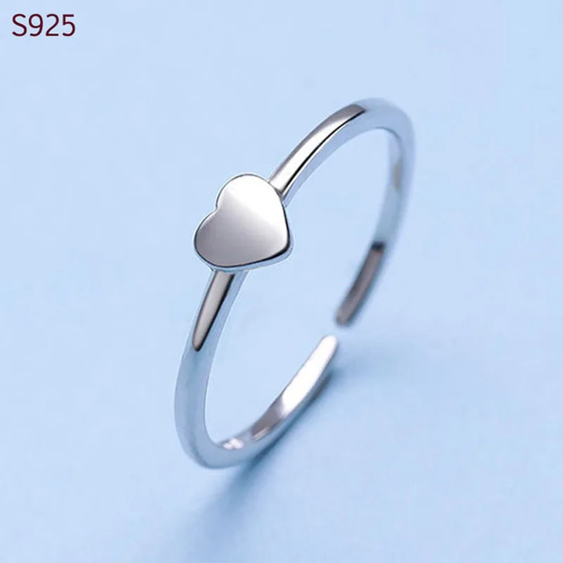 100% Genuine Real Pure Solid 925 Sterling Silver Rings for Women Fine Jewelry Lovely Heart Fashion Female Ring Party Bague Gift
100% Genuine Real Pure Solid 925 Sterling Silver Rings for Women Fine Jewelry Lovely Heart Fashion Female Ring Party Bague Gift