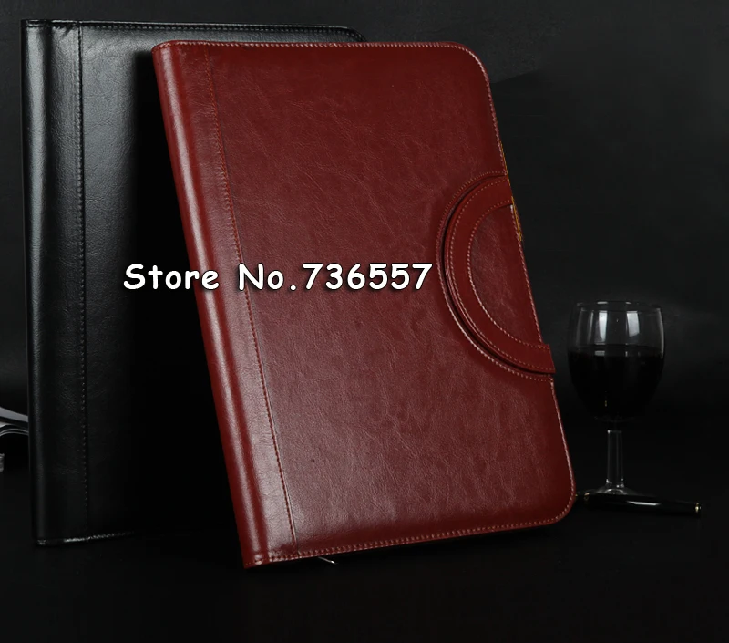 black brown business zipper PU leather portfolio a4 documents folder cases manager bag Tablet PC mobile padfolio binder 
black brown business zipper PU leather portfolio a4 documents folder cases manager bag Tablet PC mobile padfolio binder