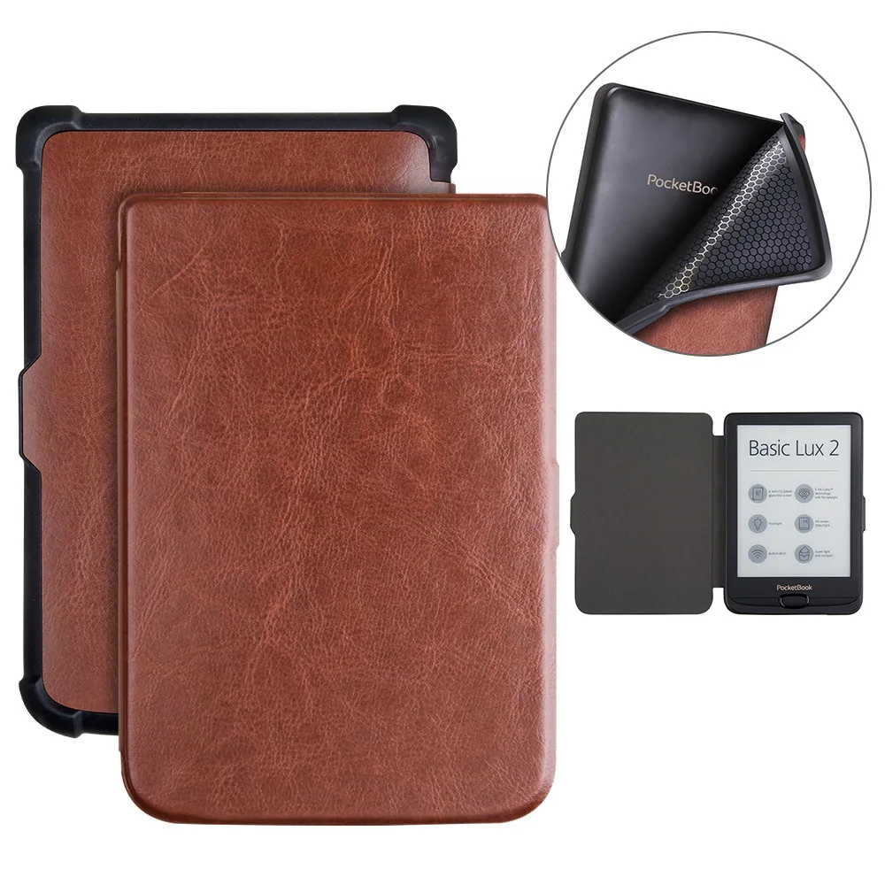 Чехол-Кошелек для pocketbook 622 6 дюймов чехол смартфона Pocketbook с открытым карманом |