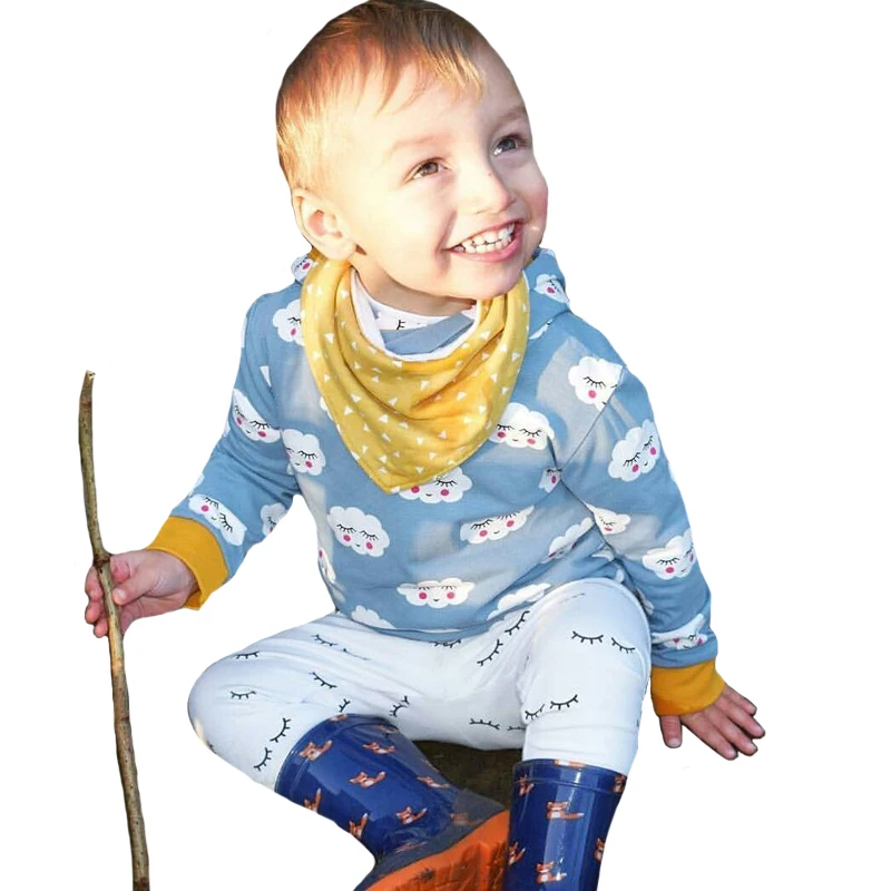 SOSOCOER Winter Newborn Baby Clothing Set Cartoon Clouds Smile Face Hooded T Shirt+Eyelash Pants 2pcs Kids Boy Girl Clothes Sets
SOSOCOER Winter Newborn Baby Clothing Set Cartoon Clouds Smile Face Hooded T Shirt+Eyelash Pants 2pcs Kids Boy Girl Clothes Sets
