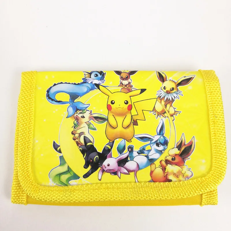 1 шт. 11*8*18 см сумка для денег Pokemon Go с Пикачу мини портмоне кошелек Рождественская