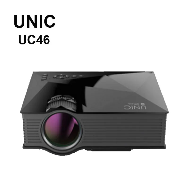 Unic uc46 40 wi fi беспроводной зеркало miracast проектор 1200 люмен hd hdmi цифровой