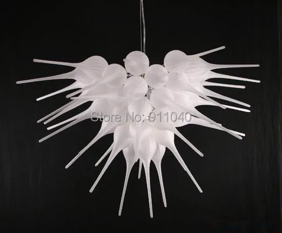 Contemporary Art Frosted White Wedding Decor Chandelier 100% Hand Blown Glass Style LED Small Chandelier
Contemporary Art Frosted White Wedding Decor Chandelier 100% Hand Blown Glass Style LED Small Chandelier